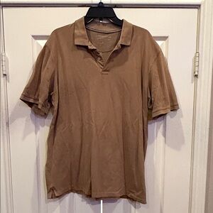 Covington Men's Tan Polo Shirt